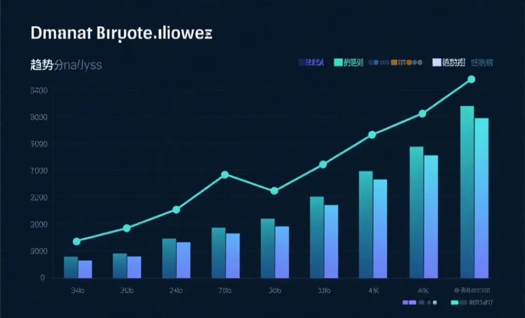 计划数据的趋势图示